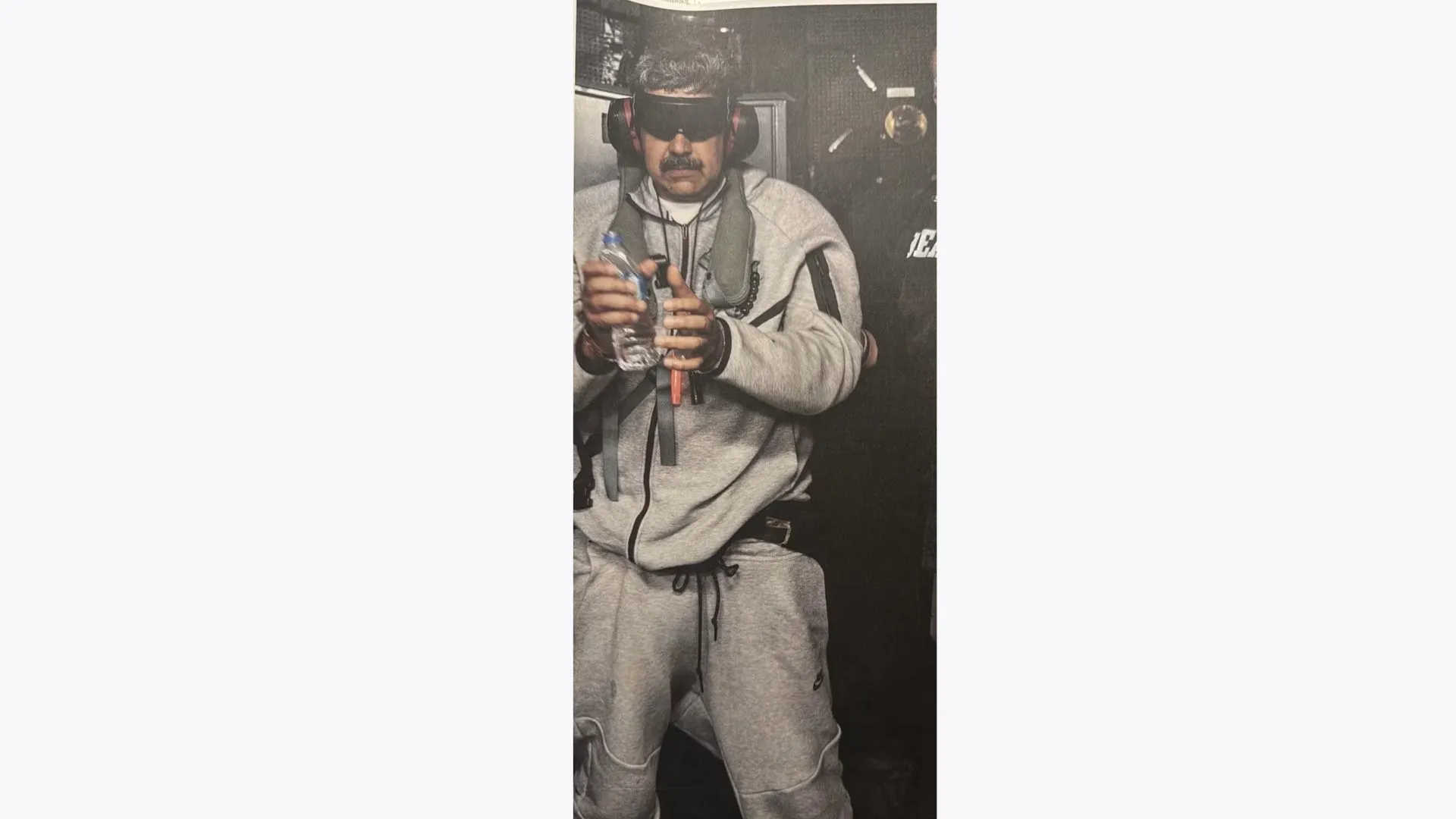 Donald Trump publicou foto de Nicolás Maduro capturado