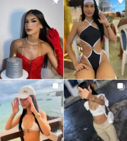 Nudes de influencer baiana cai na web
