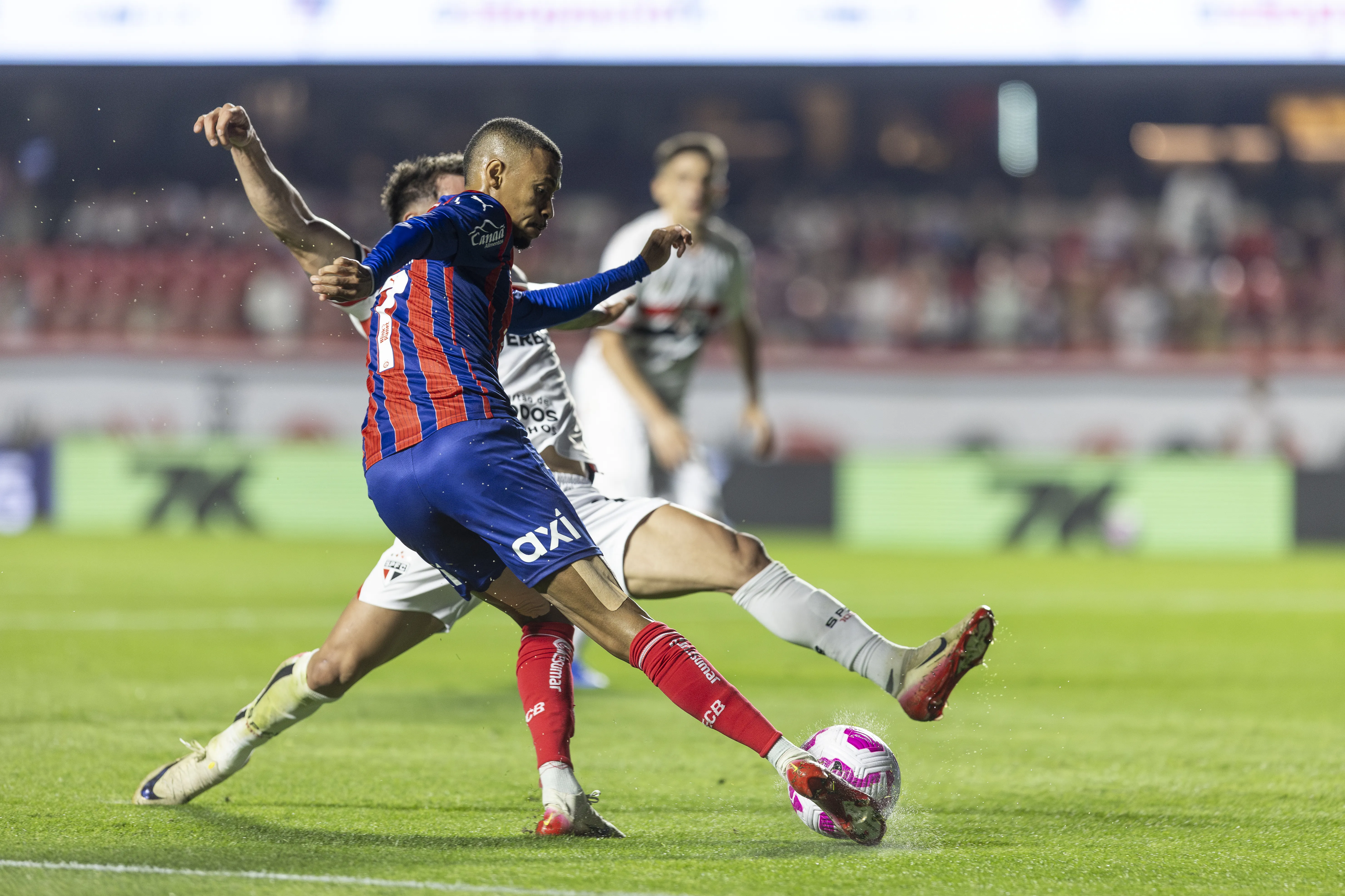 Bahia não marcou contra o São Paulo