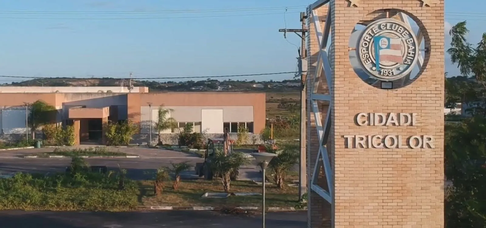 Bahia treina, atualmente, na Cidade Tricolor