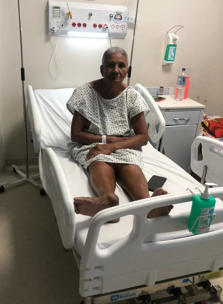 Dona Domingas passará por cirurgia