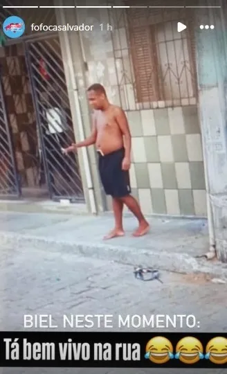 Imagem ilustrativa da imagem 'Morreu', mas passa bem! Gabriel Randal é flagrado vivo perto de casa