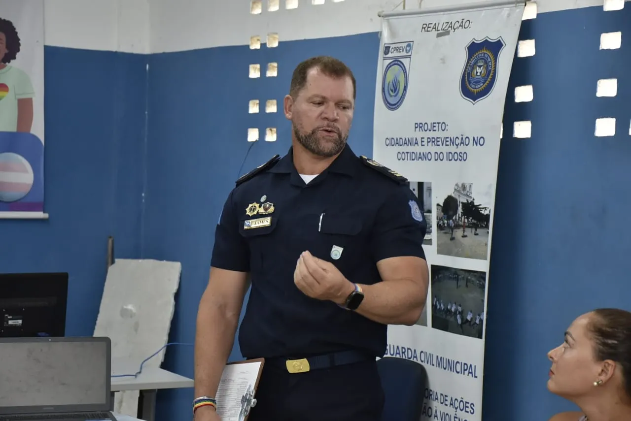 James Azevedo, coordenador de Prevenção à Violência (Cprev) da Guarda Municipal
