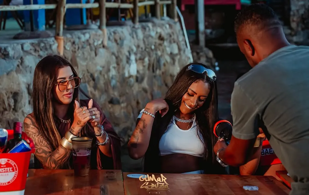 Nath Farias e Negra Japas já participaram de vários projetos juntas e se davam bem