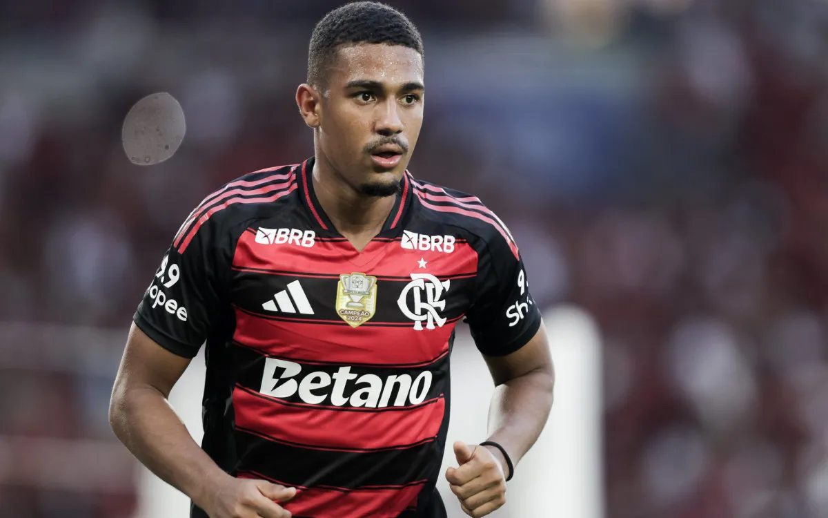 Samuel Lino, jogador do Flamengo