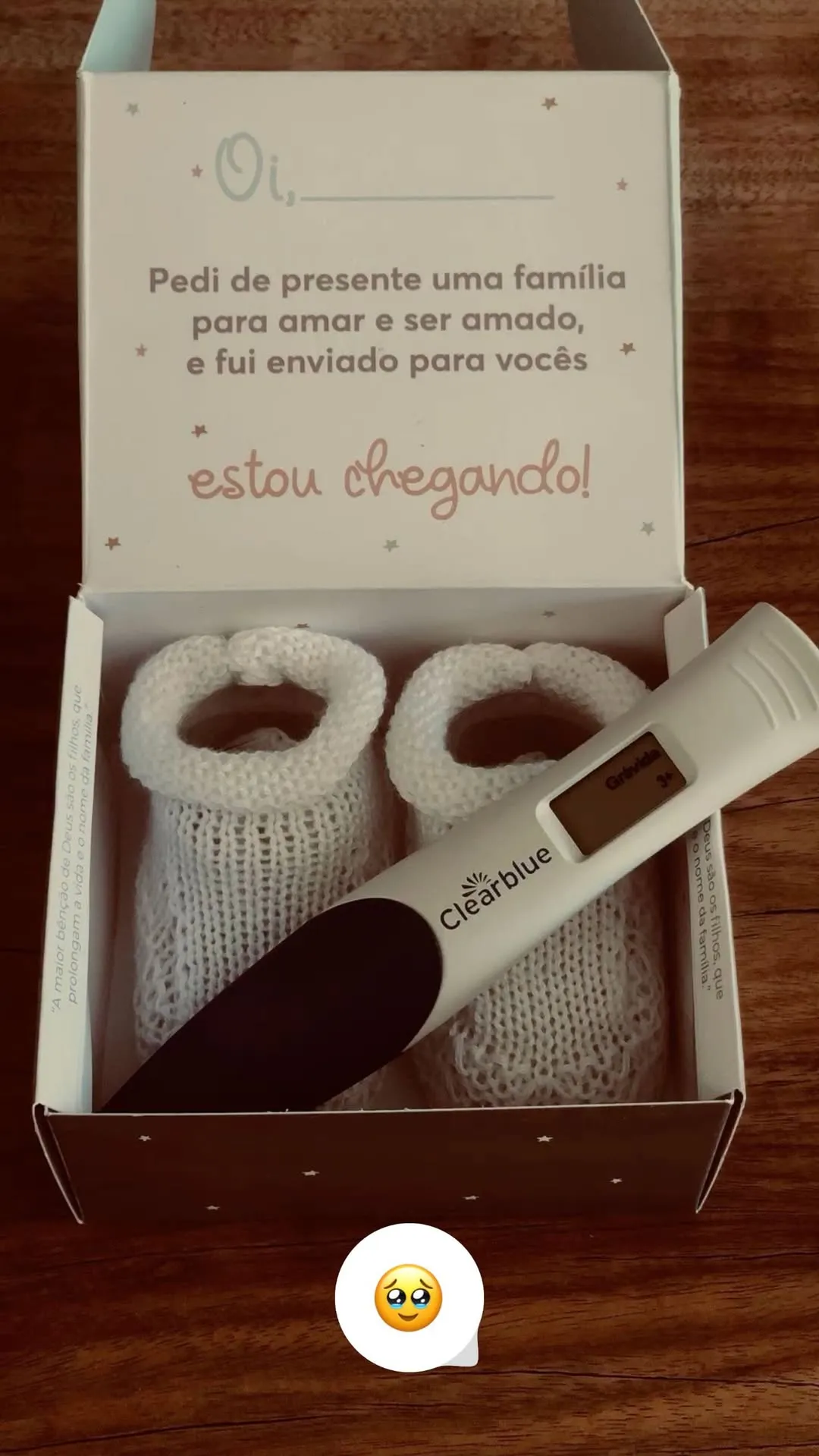 Teste de gravidez positivo