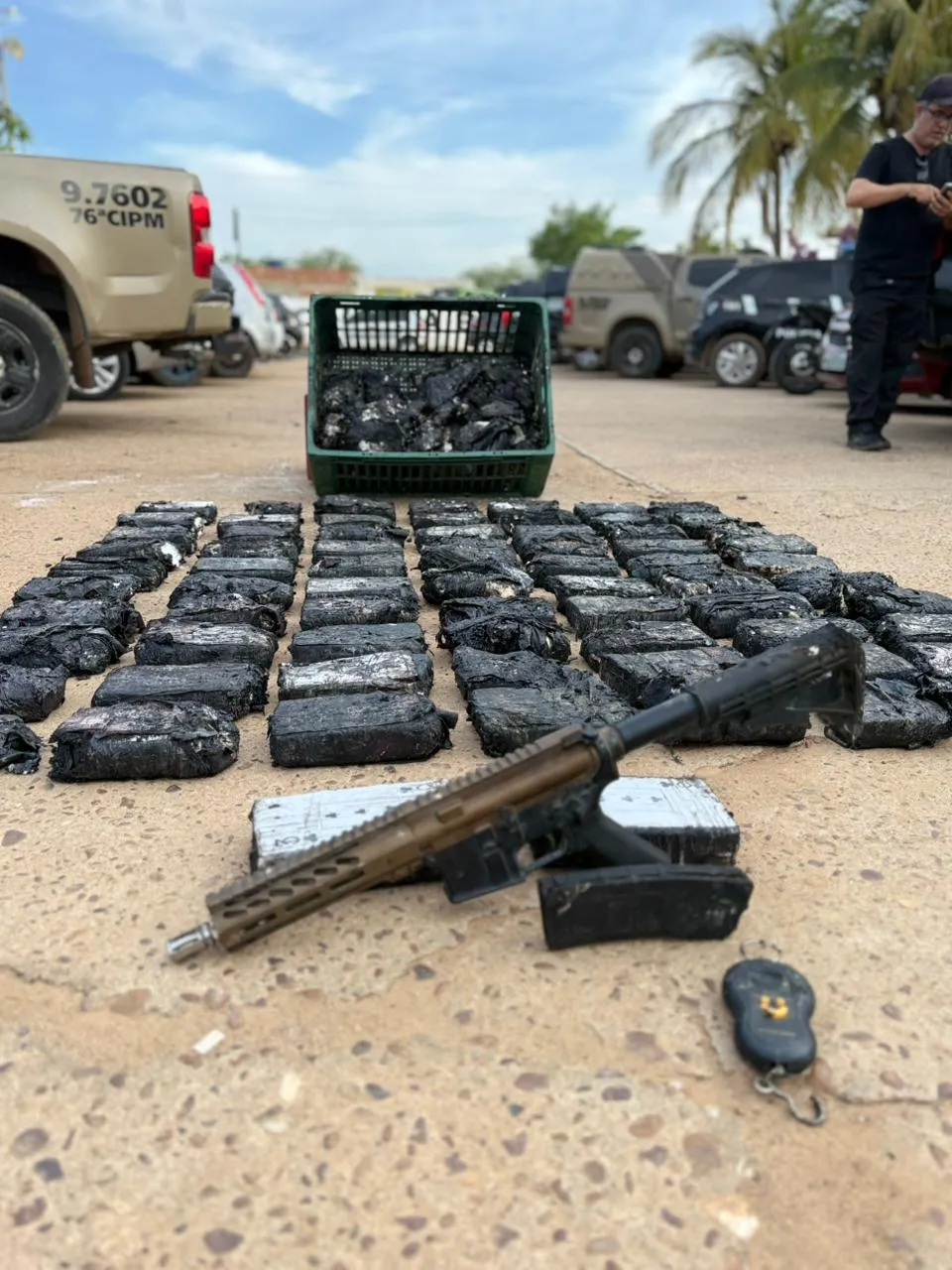 Apreensão realizada pela Polícia Militar