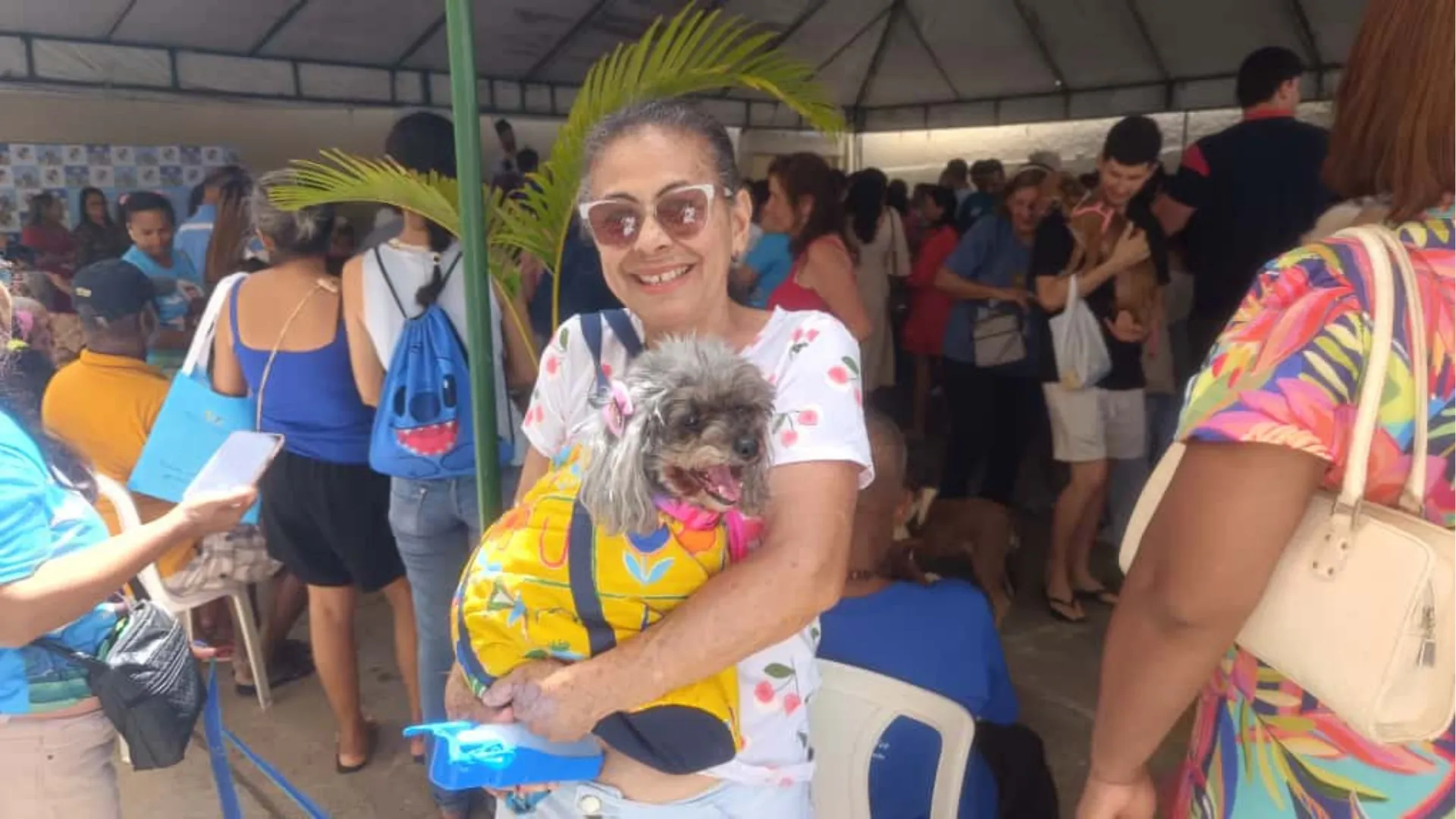 Sônia Batista e "Princesa"