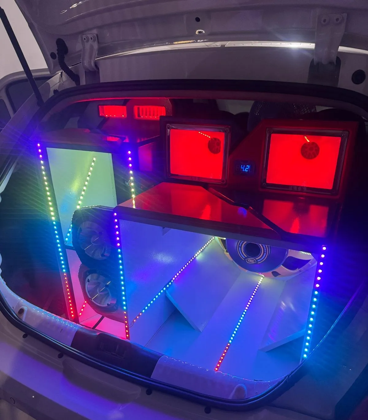 Diversos carros foram apreendidos