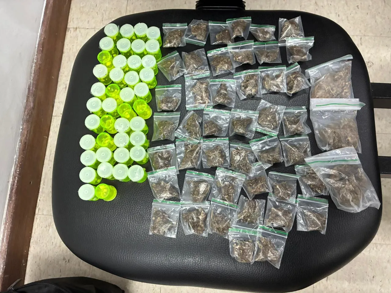 materiais apreendidos pela PM-BA