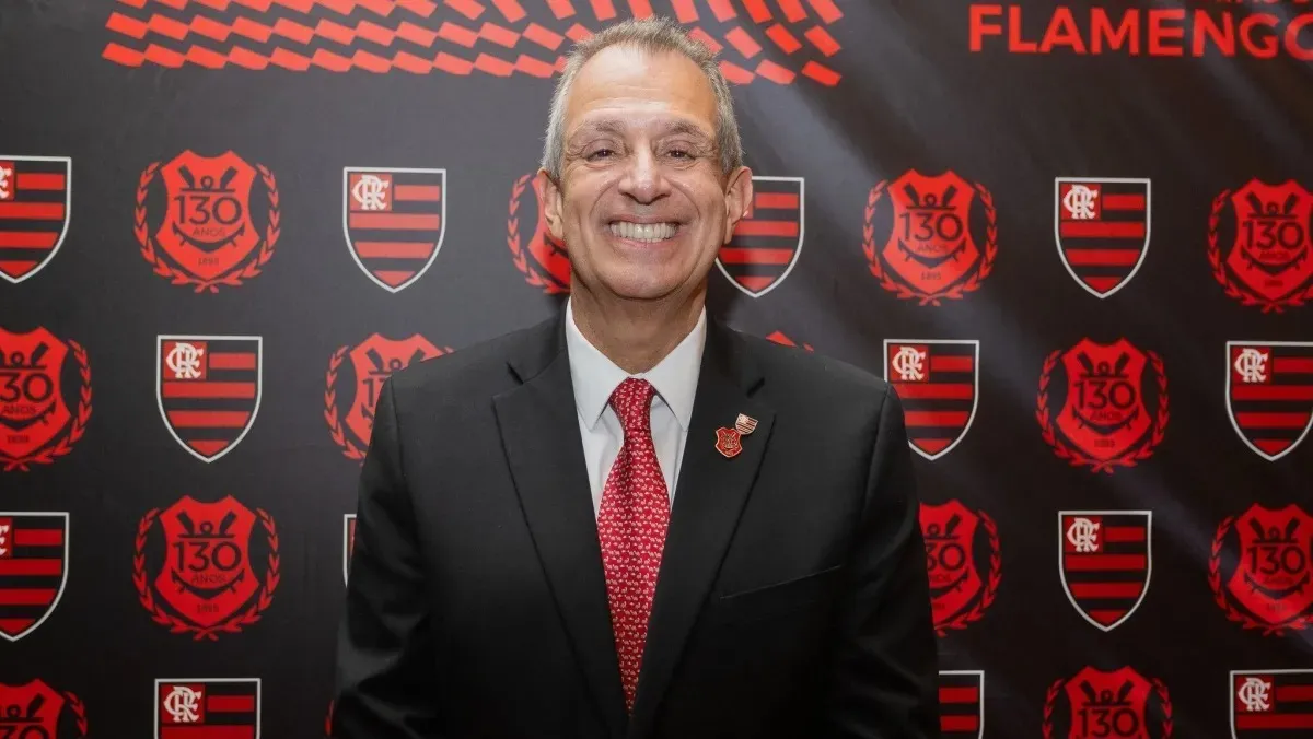 Luiz Eduardo Baptista, o Bap, presidente do Flamengo