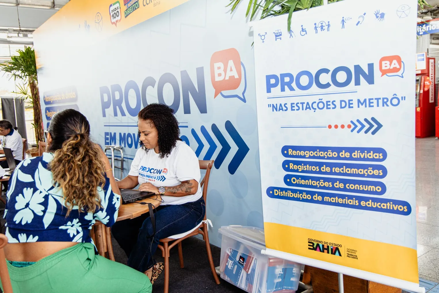 Imagem ilustrativa da imagem Procon em Movimento leva atendimento para a Estação Pirajá