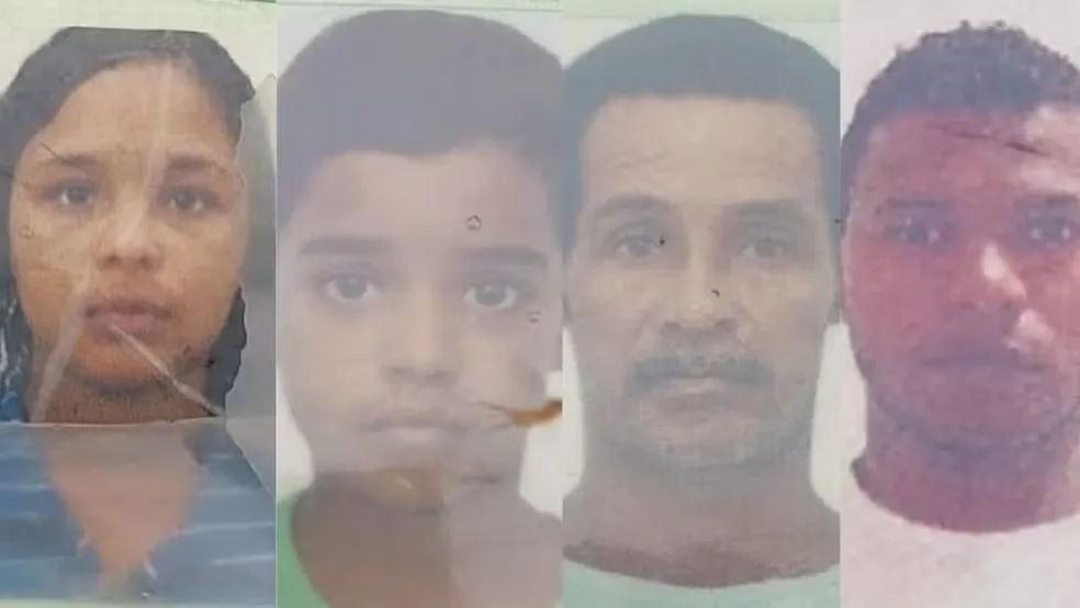 Mortos no acidente eram todos da mesma família