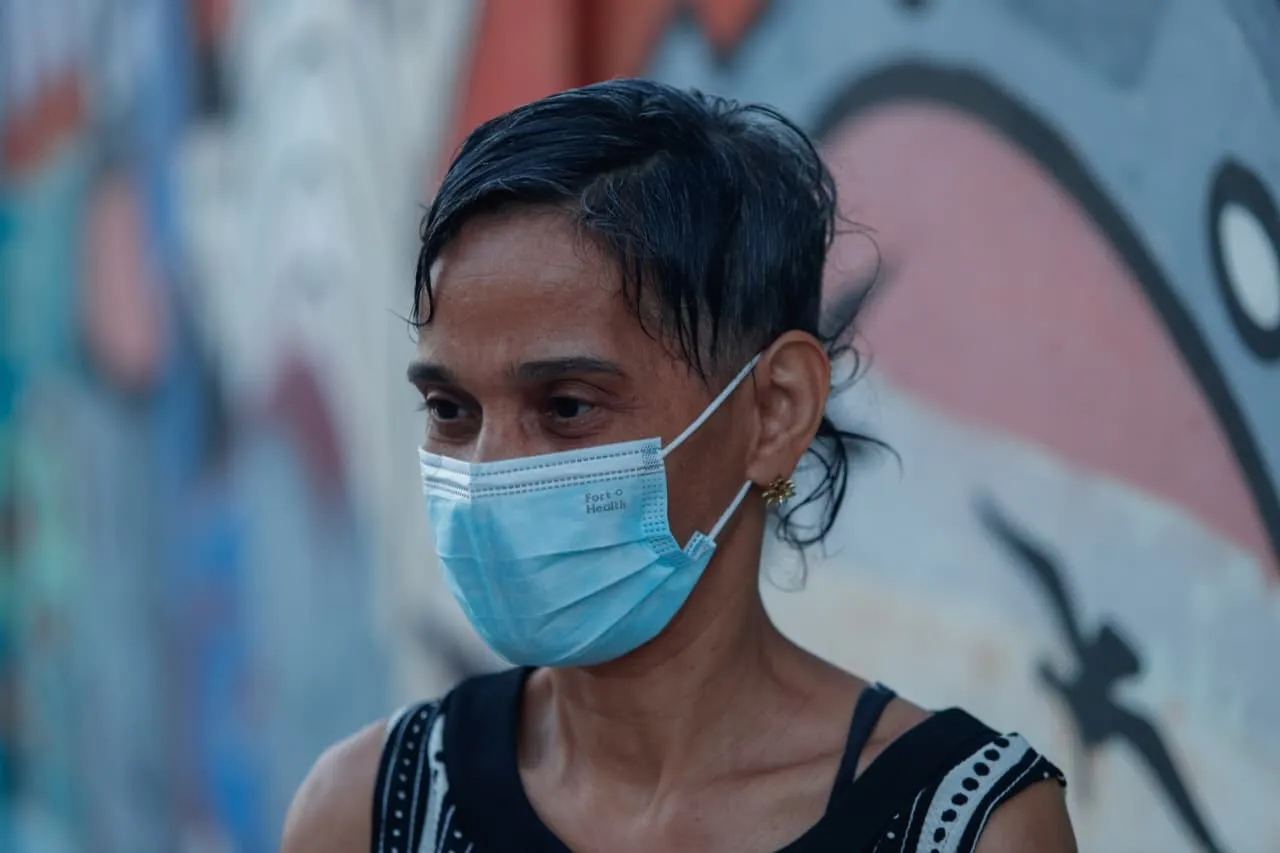 Julia Eneida não mede barreiras para incentivar o sonho da filha. A jovem ainda é treineira, mas o apoio é o mesmo se fosse para valer