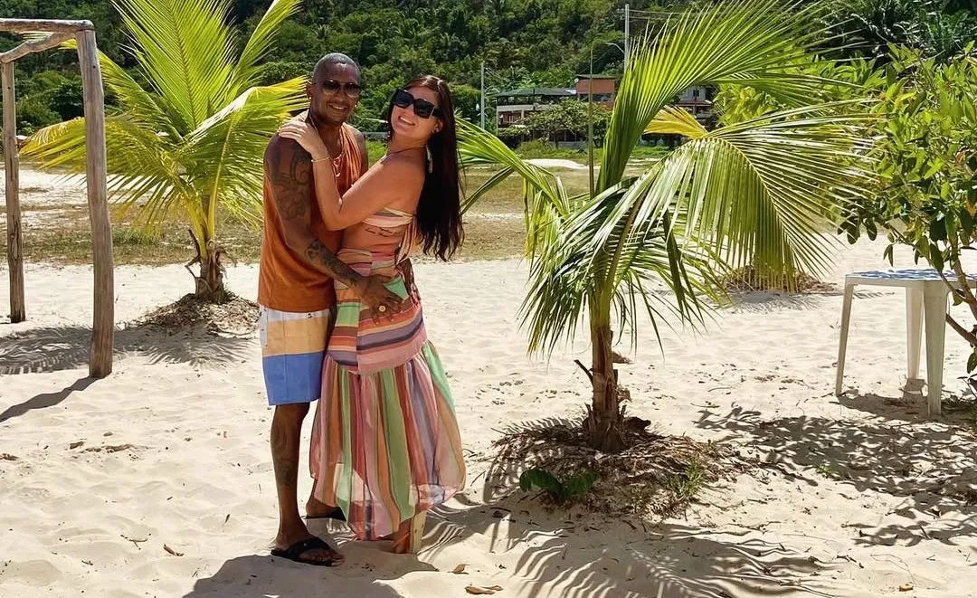 Alex Maxx e Karoline Magalhães têm uma filha juntos