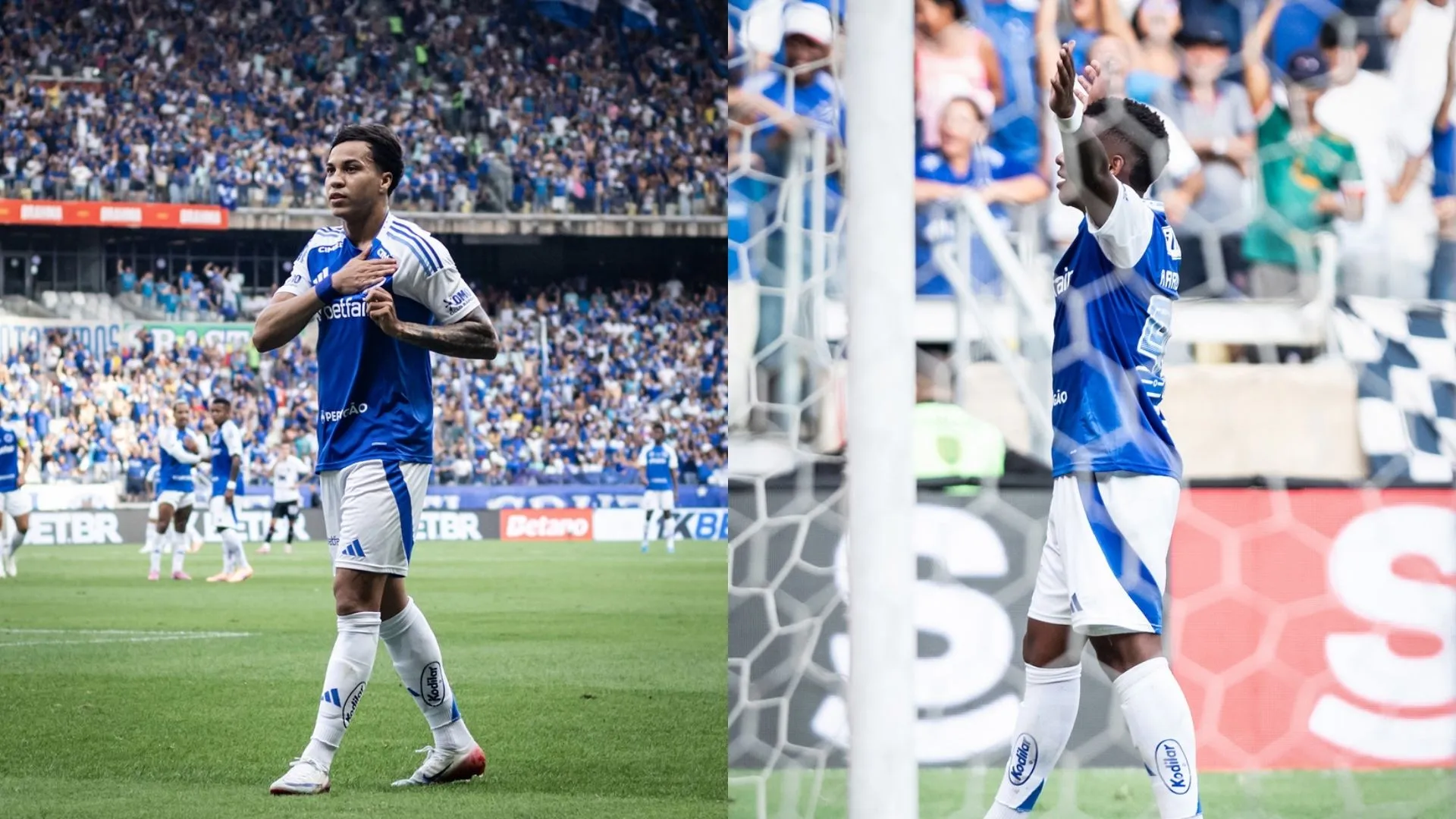 Kaio Jorge e Arroyo marcaram para o Cruzeiro