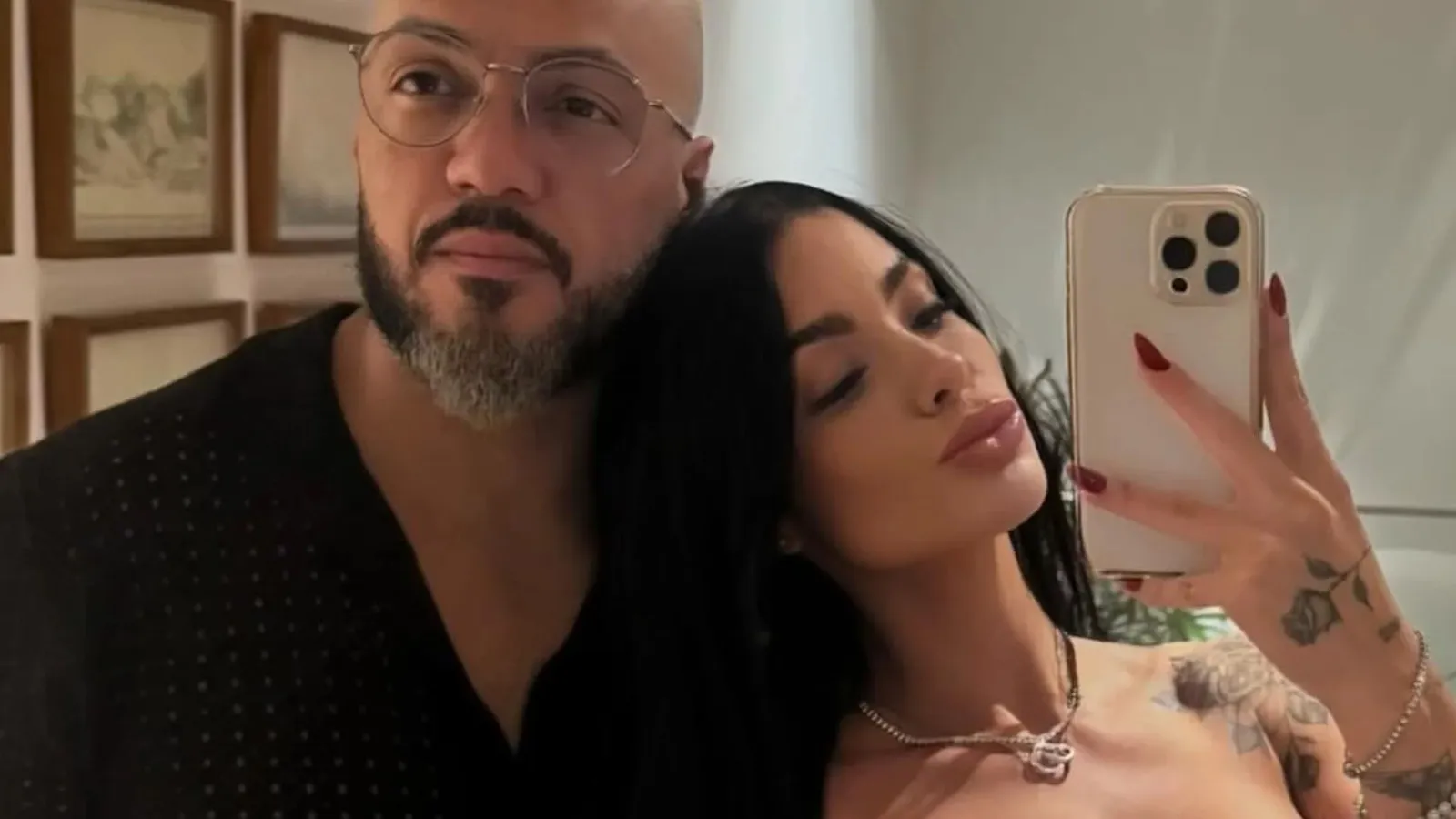 Belo e Rayane antes do confinamento