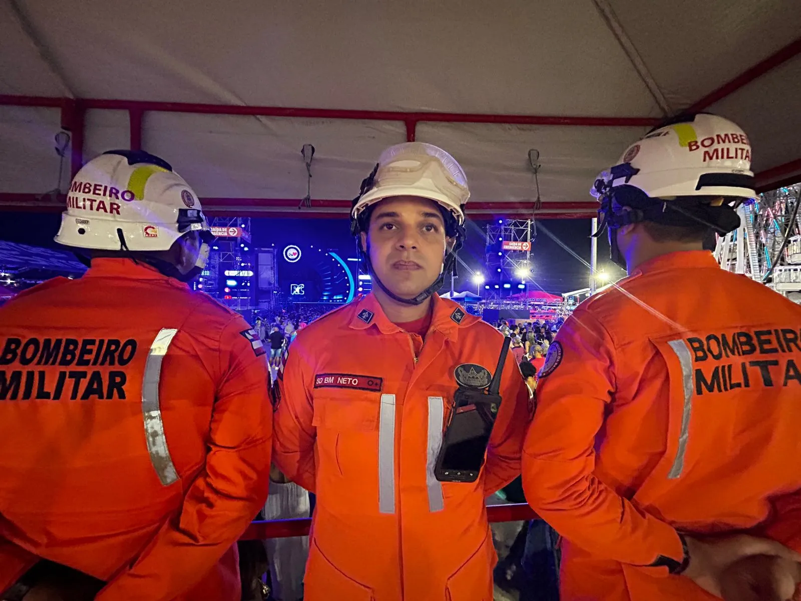 Bombeiros estarão a postos no evento