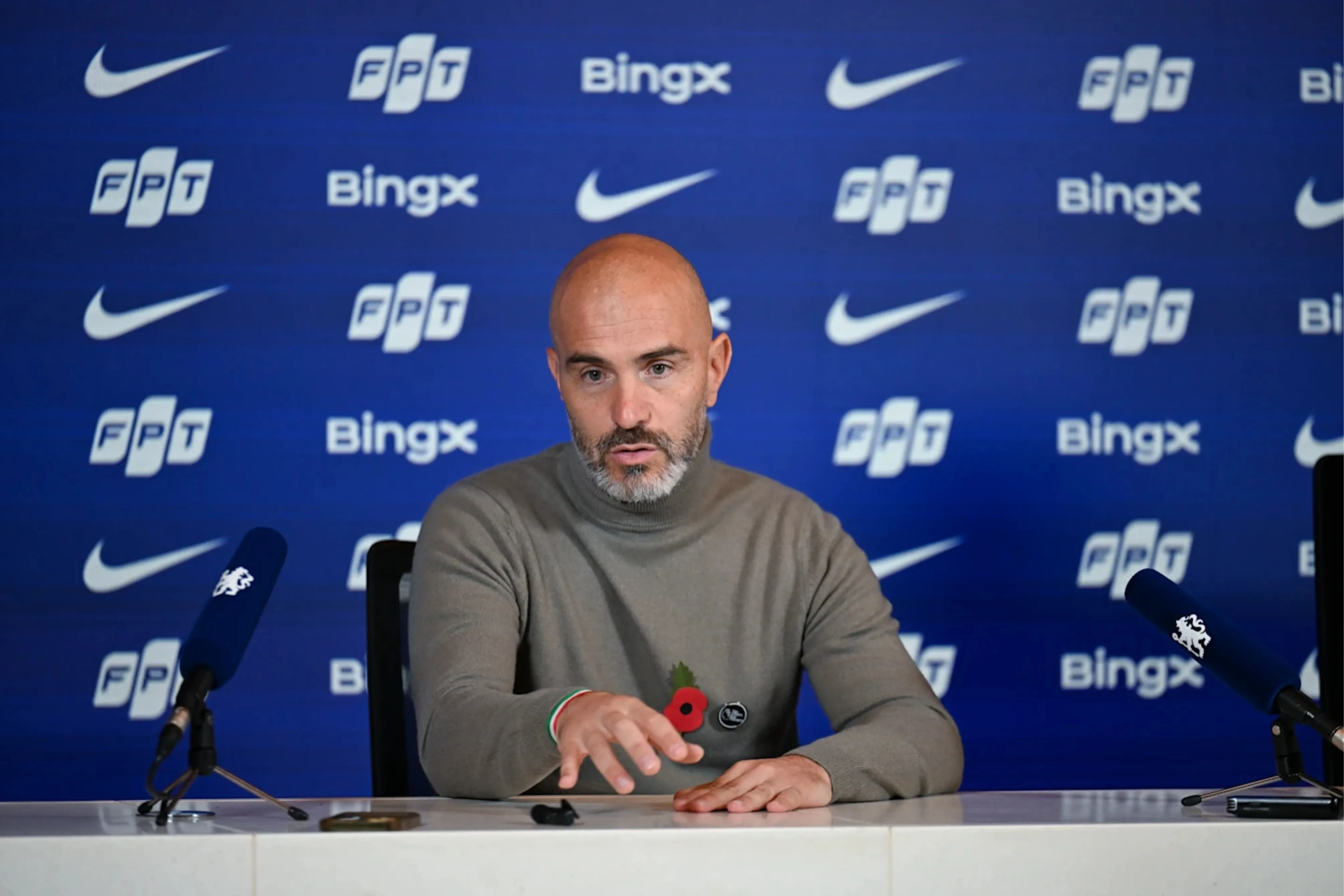 Comandante do time inglês ficou pirado com seu jogador