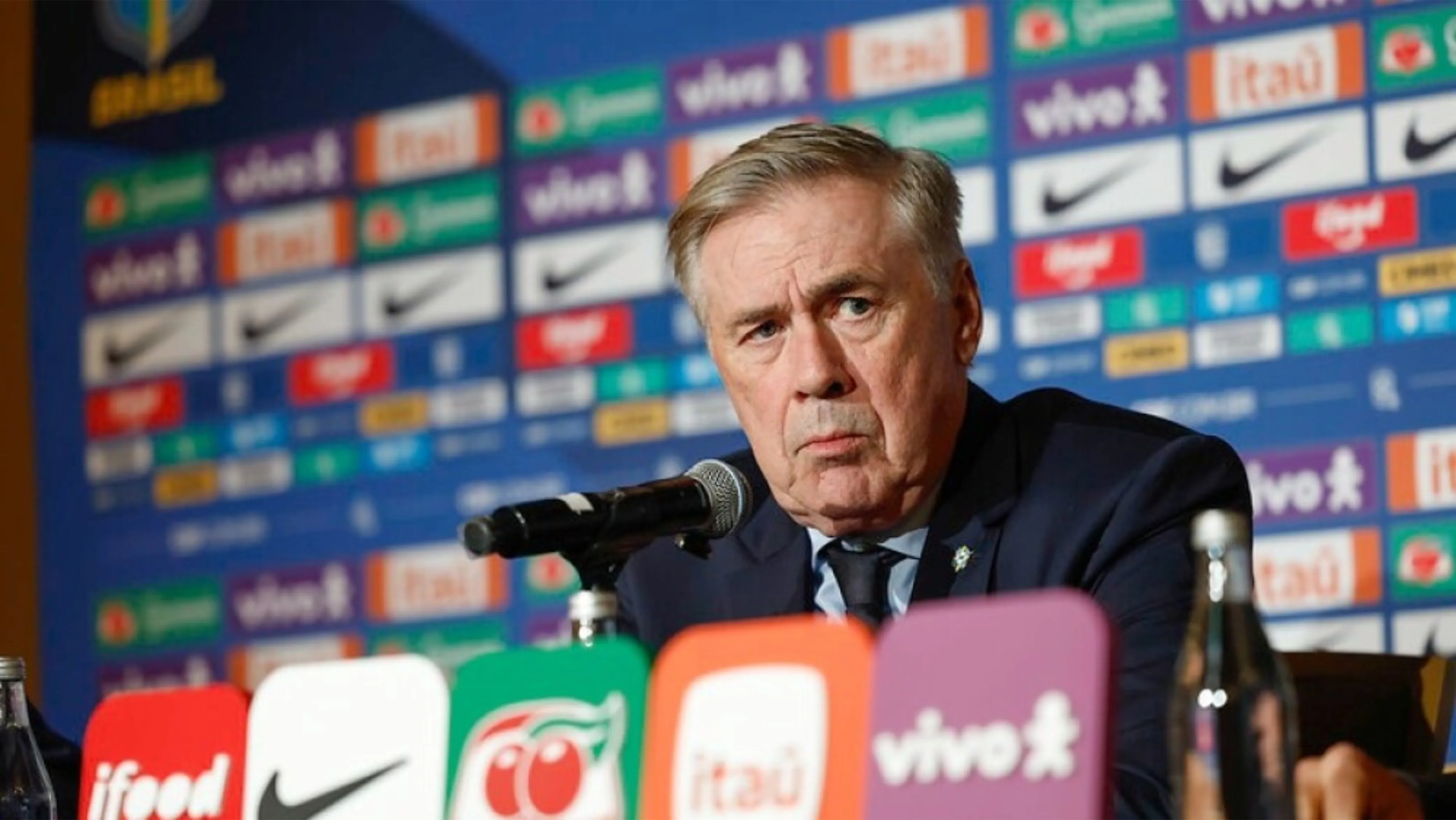 Italiano assumiu comando da Canarinha