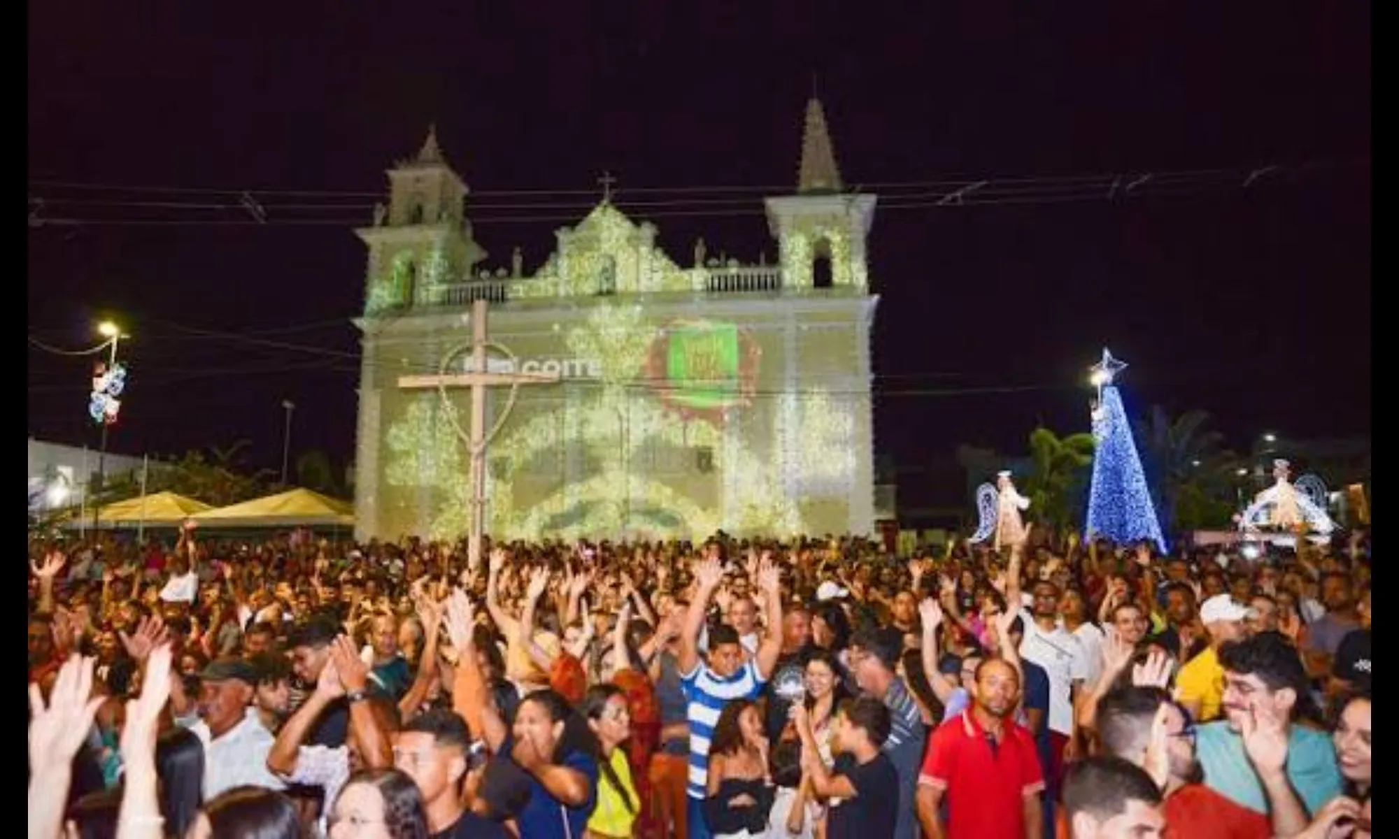 A cidade de Conceição do Coité segue ainda com a programação do Natal Luz