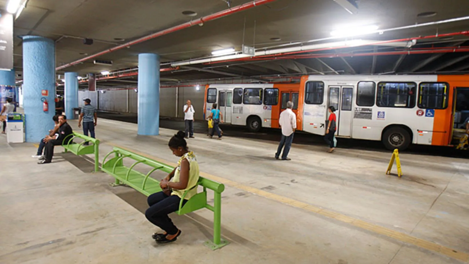 Homem procurou confusão na Estação Lapa