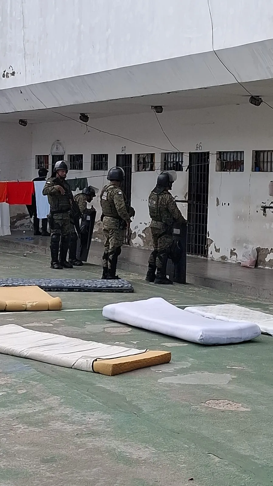 Agentes encontraram drogas, celulares e outros objetos durante a Operação Impactus