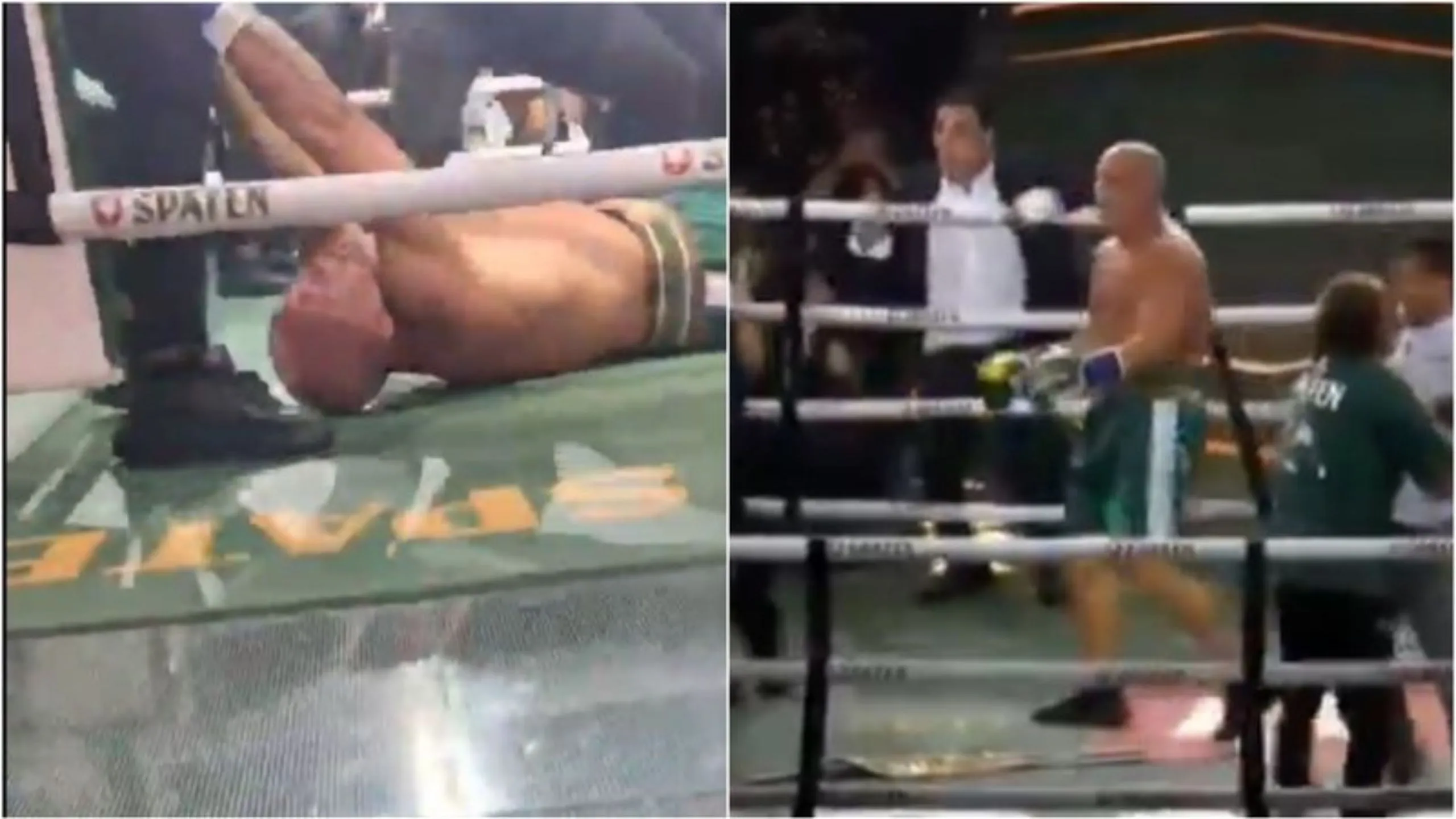 Wanderlei Silva após ser nocauteado