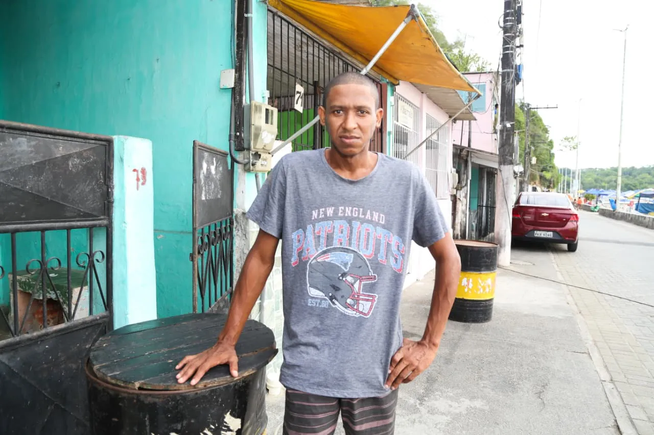 Cristiano é morador do local