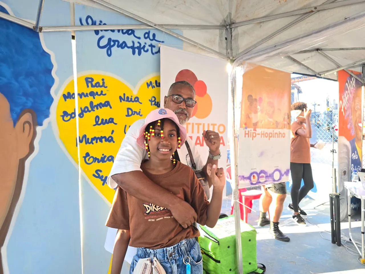 Dandara Reis e Ildo Portela