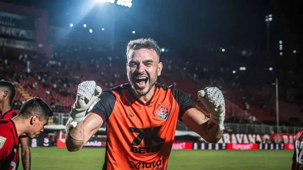 Goleiro Gabriel Vasconcelos, emprestado ao Sport pelo Vitória