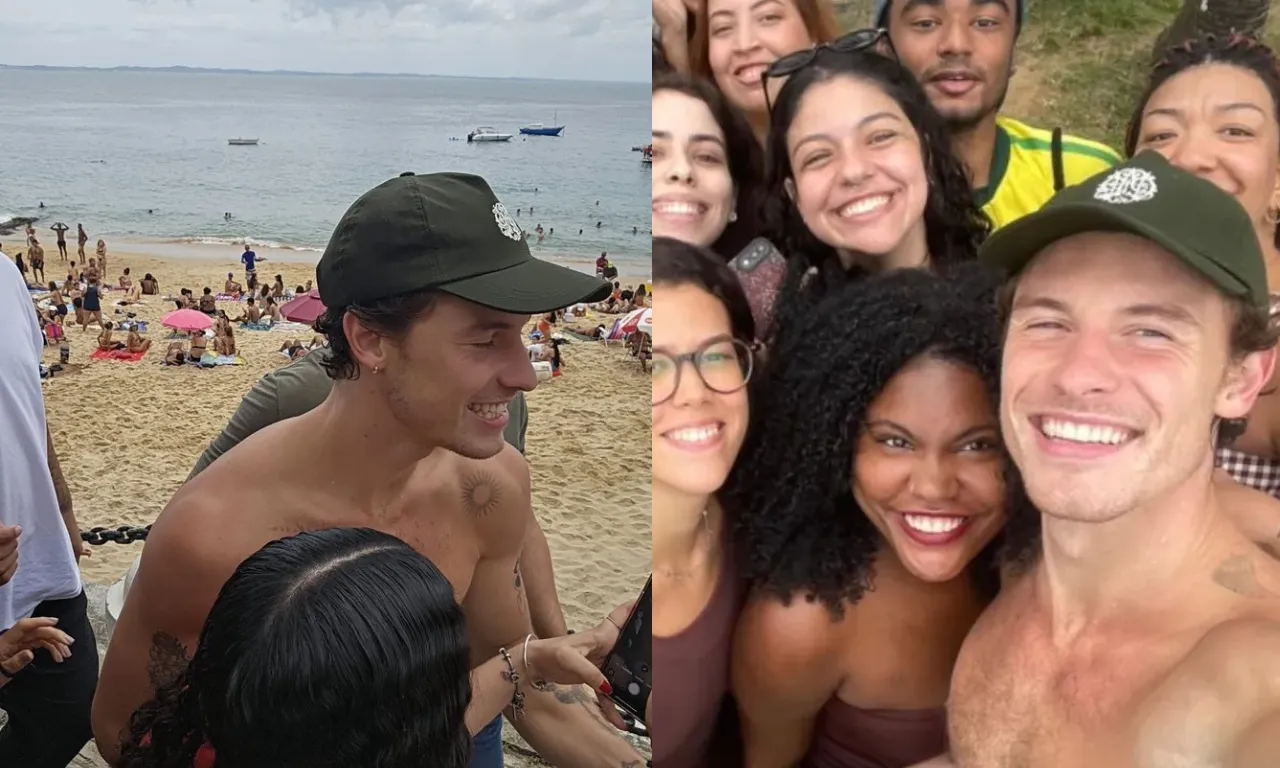 Shawn Mendes e fãs no Porto