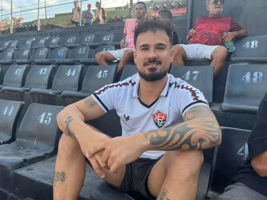 Afonso Amaral mantém uma superstição desde os tempos mais difíceis do Vitória