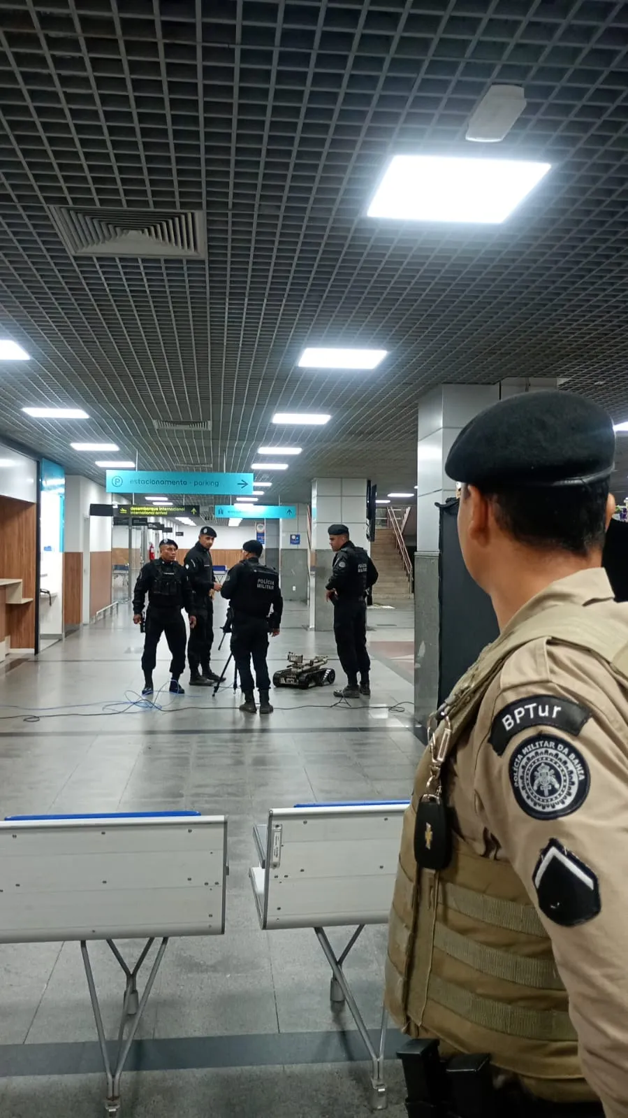 Bope foi acionado para retirar objeto misterioso do local