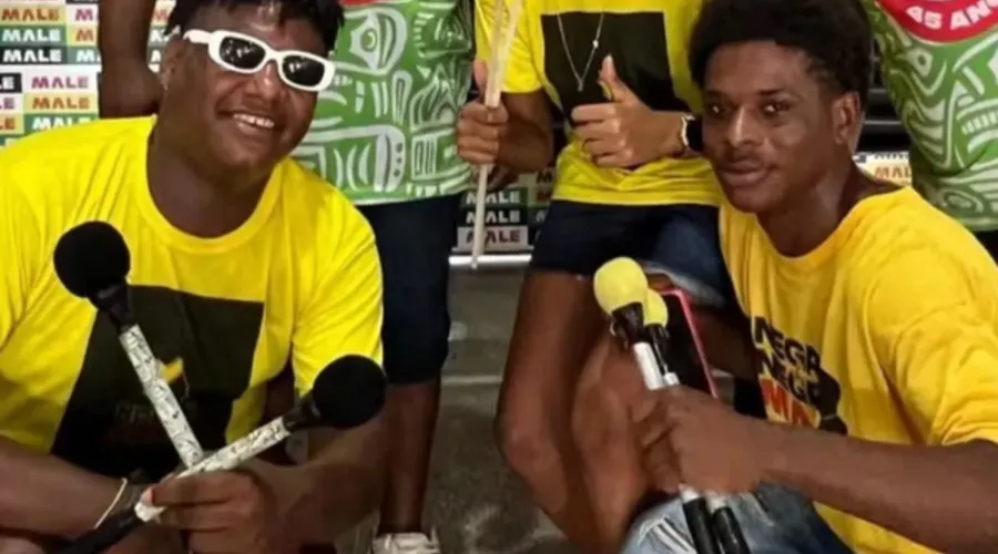 Daniel Natividade, de 15 anos, e Gustavo Natividade, de 24