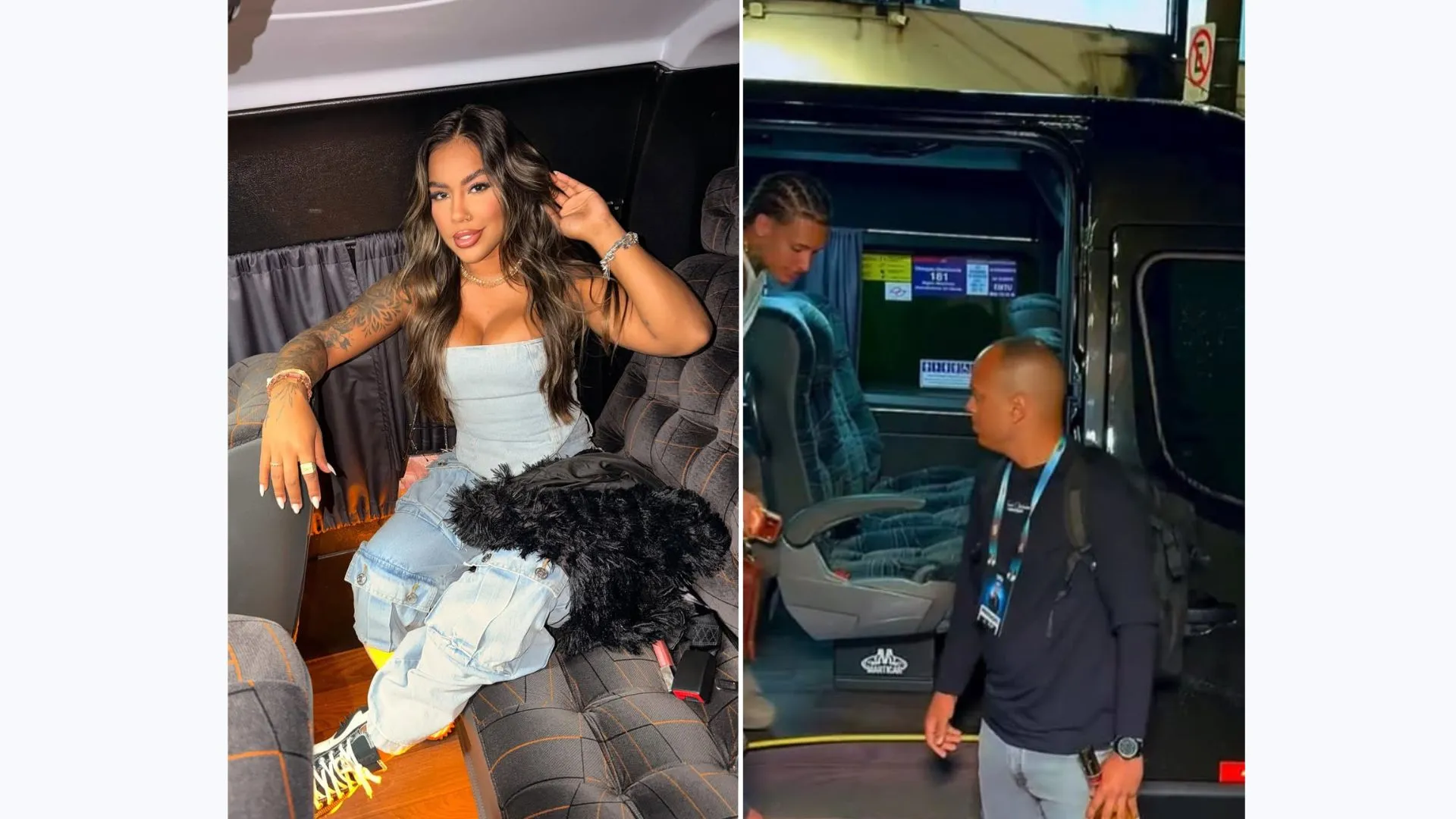 Fãs acham que Natalya estava na van com Theuzinho