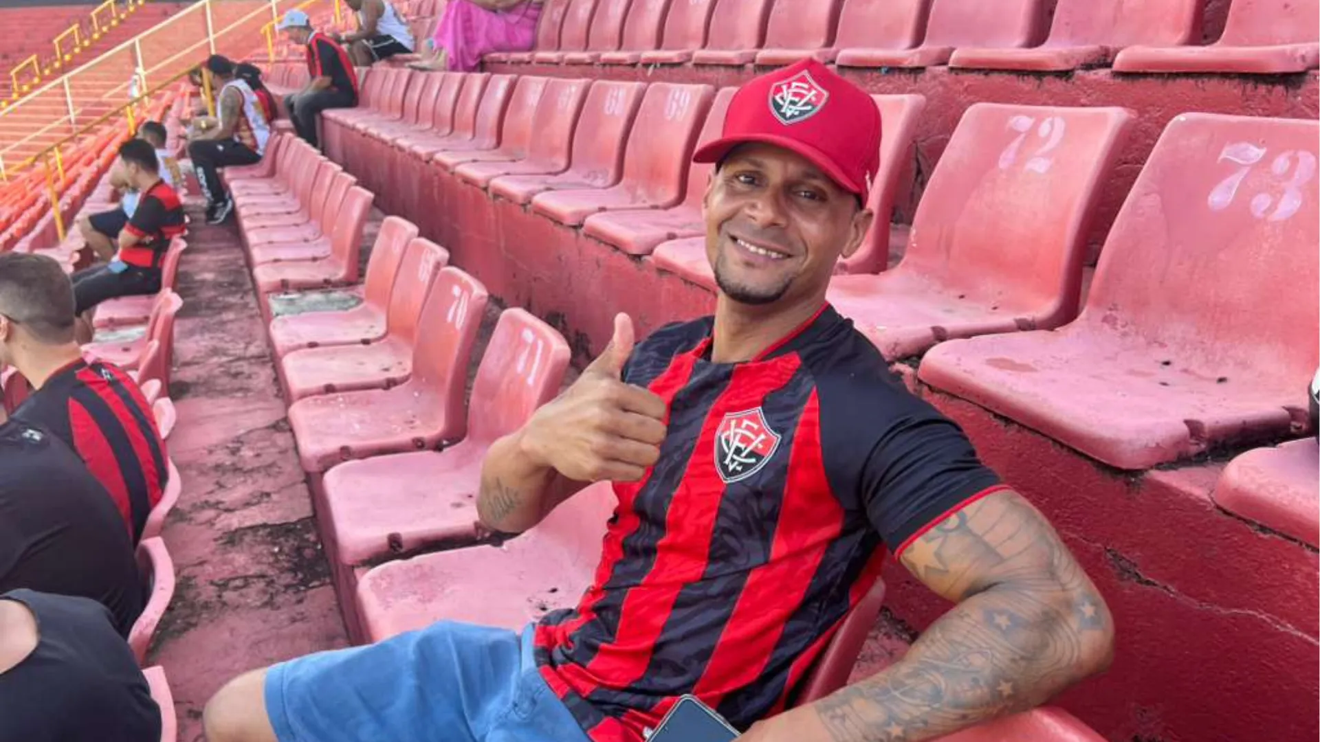 Hélder Lima, torcedor do Vitória