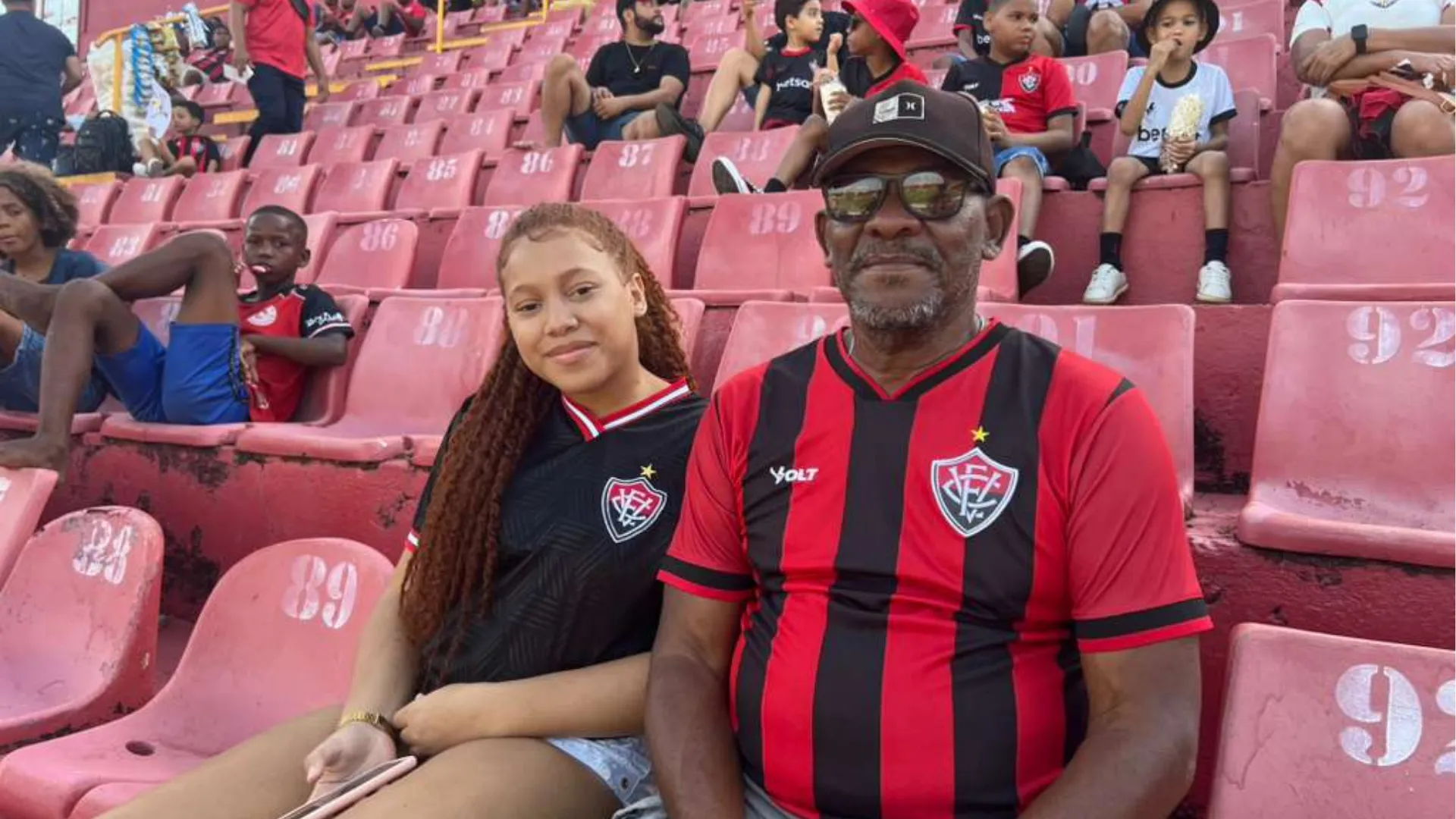 Edvaldo da Silva, torcedor do Vitória
