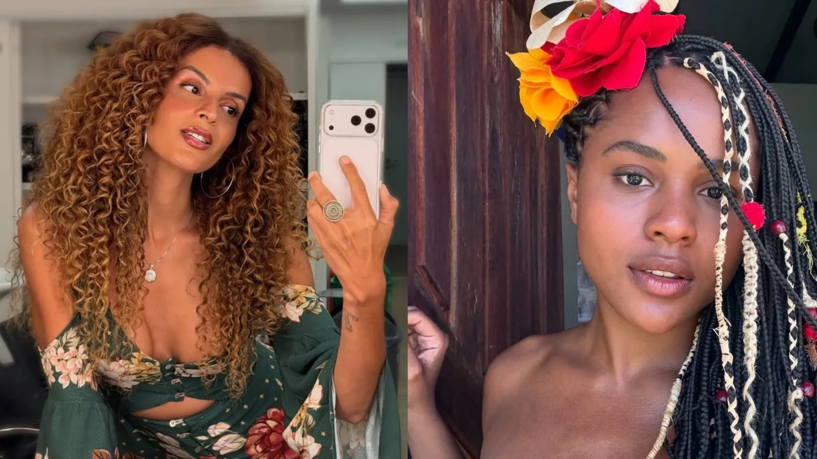 Gabriela Loran e Duda Santos