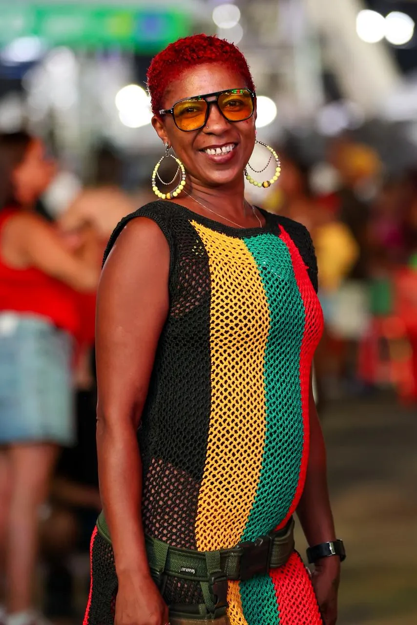 Milene Pereira, fã do Olodum