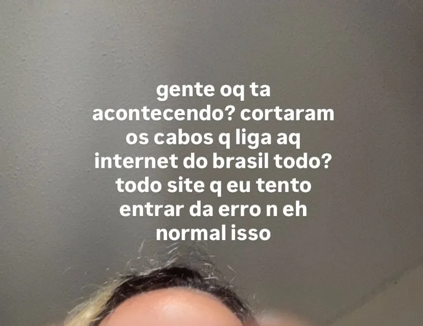 Usuários reclamaram da instabilidade