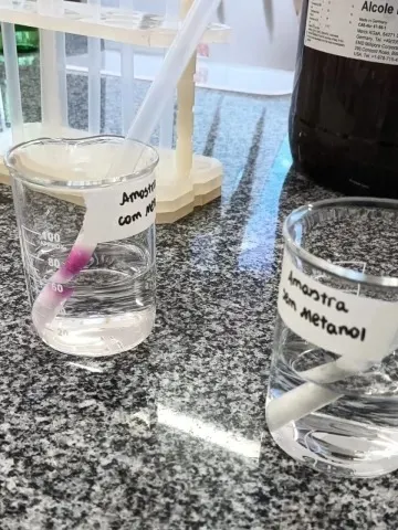 Imagem ilustrativa da imagem Universidade da Paraíba cria canudo que detecta metanol em bebidas
