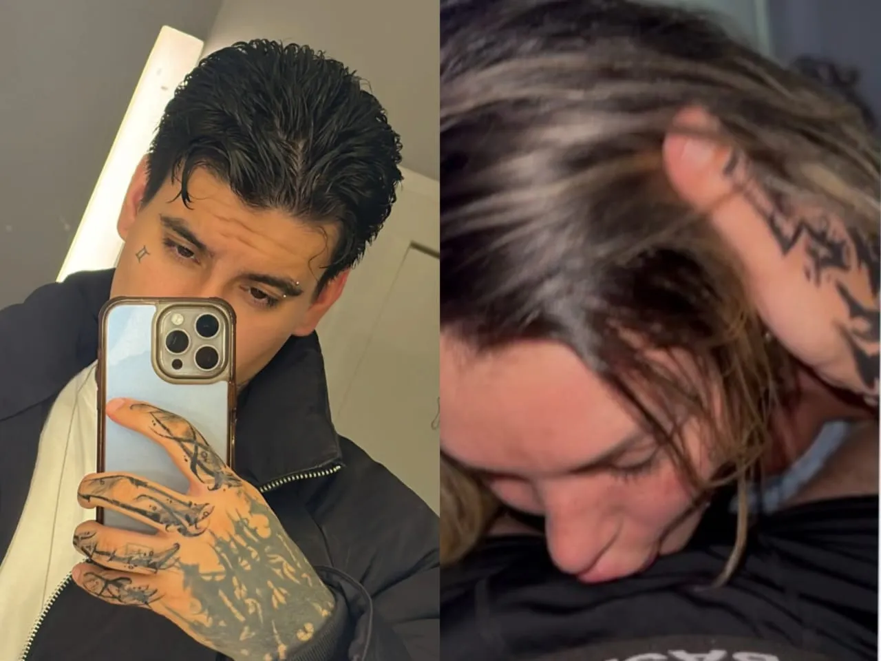 O clique da susposta transa com o filho foi postado pela própria Andressa