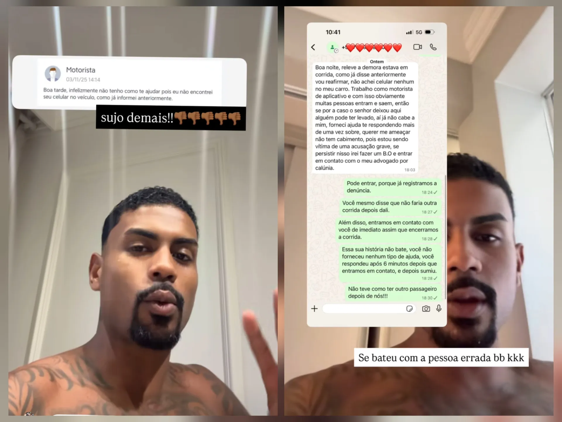 Imagem ilustrativa da imagem Vídeo: Renatinha resolve 'B.O' para recuperar celular furtado de amigo