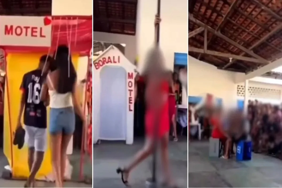 Imagem ilustrativa da imagem Vídeo: alunos simulam 'vuco-vuco' em cabaré dentro de escola