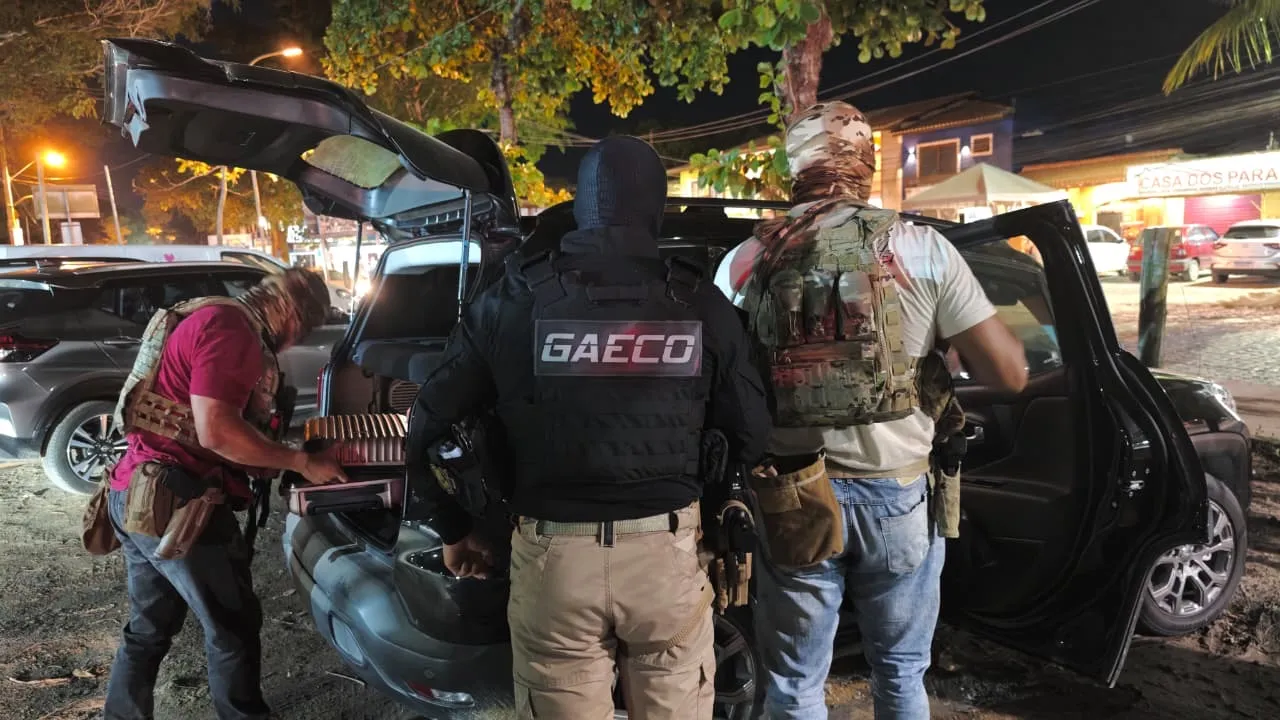 Preso estava em um carro