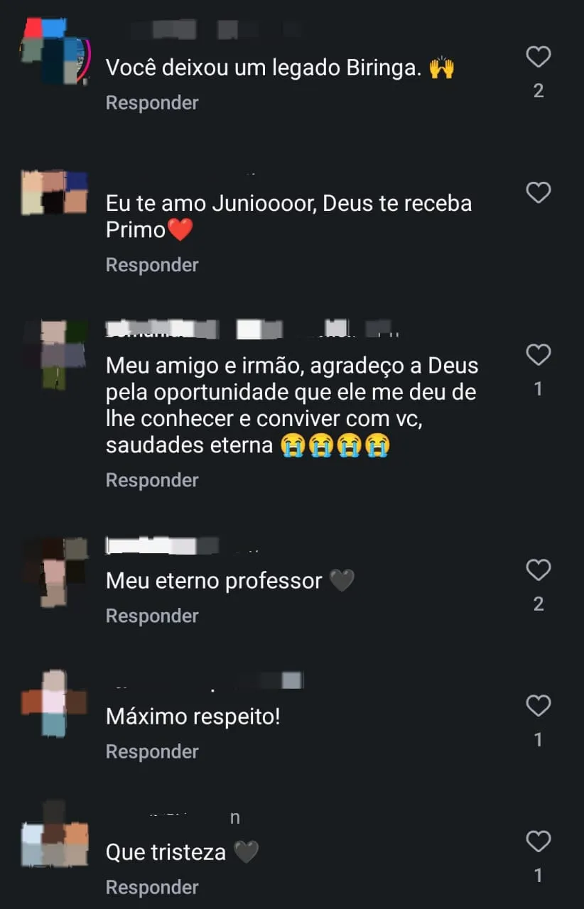Imagem ilustrativa da imagem Vídeo de professor de boxe morto emociona Dom Avelar