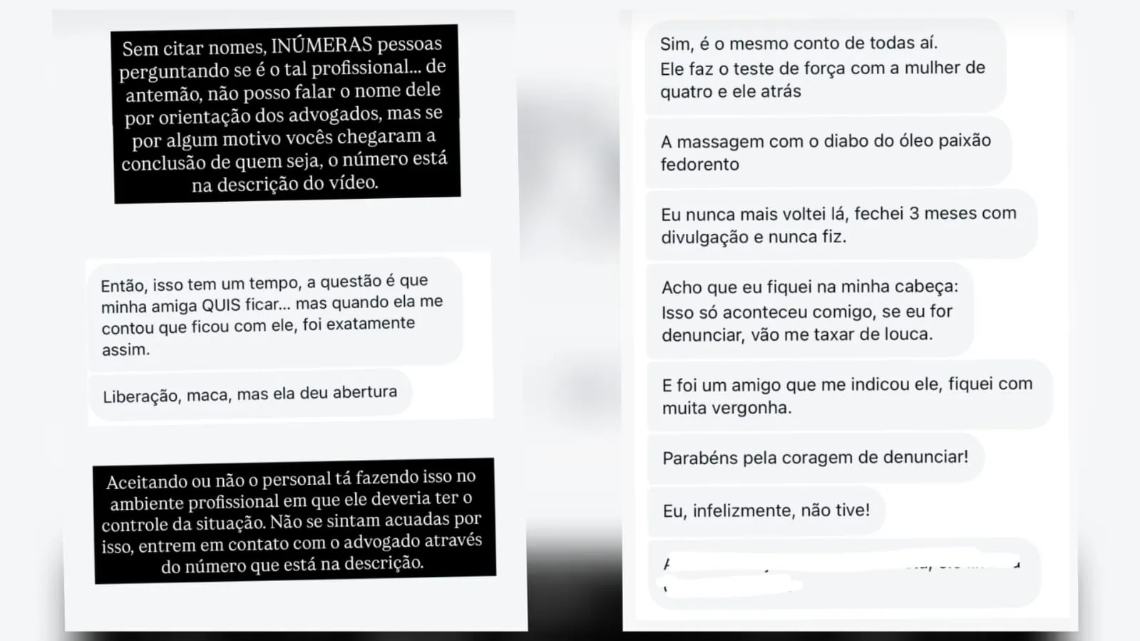 Imagem ilustrativa da imagem Vídeo: enfermeira blogueira denuncia personal por assédio em Salvador