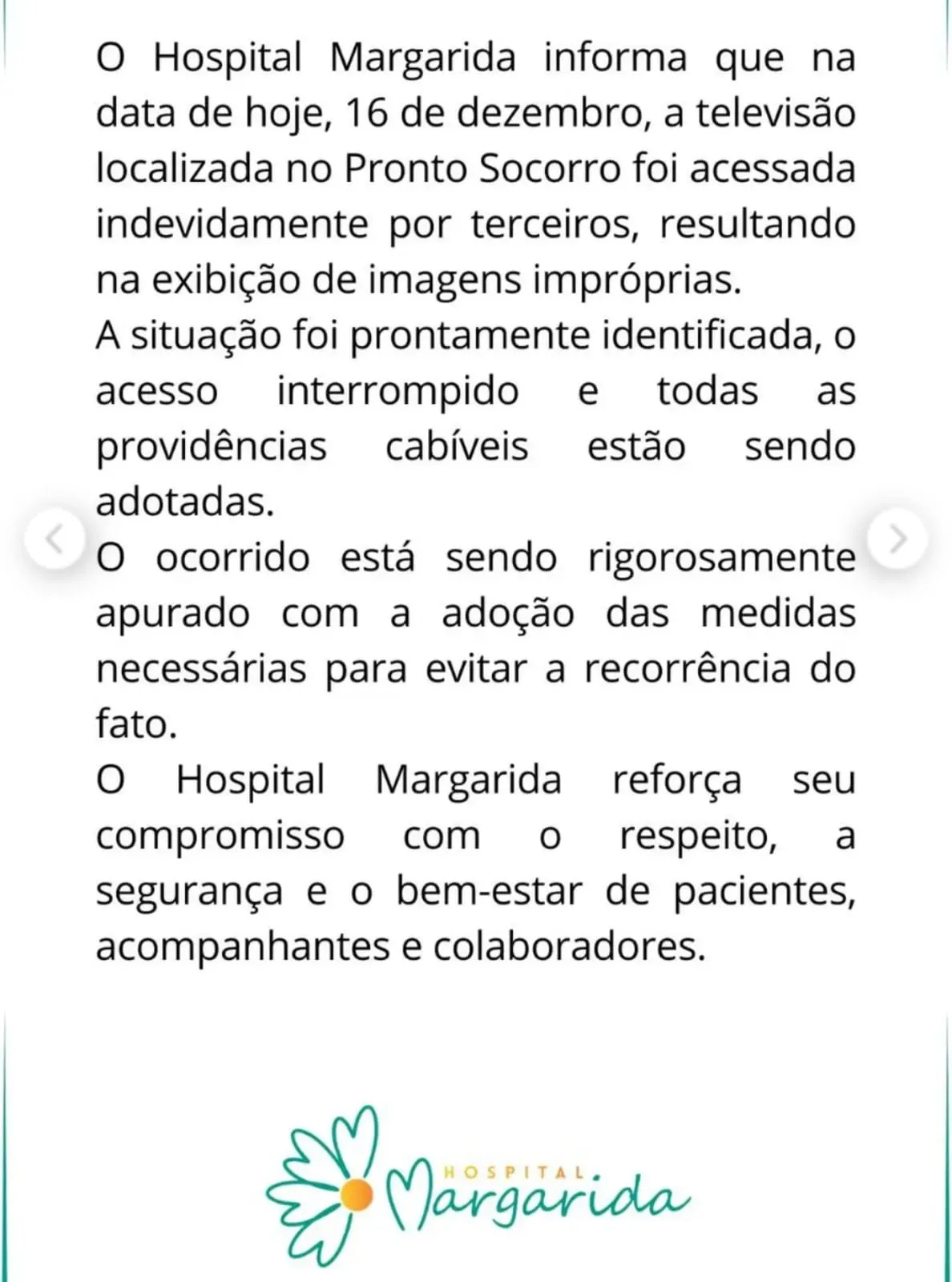 Imagem ilustrativa da imagem Vídeo pornô exibido em hospital vira alvo de investigação