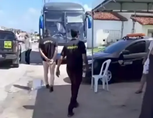 Busu foi barrado por fiscais